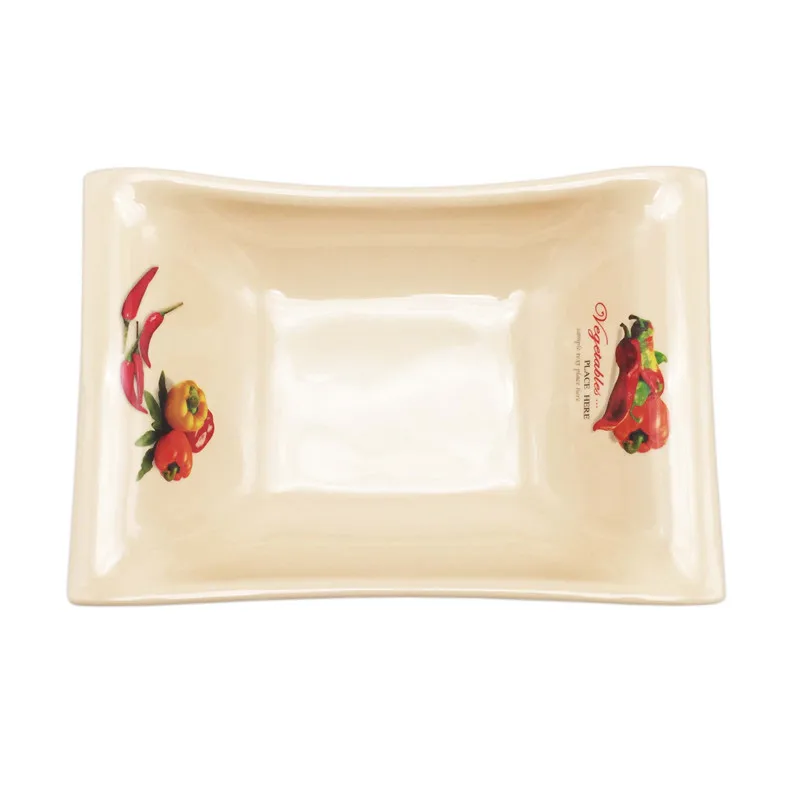 Best seller wholesale china melamine deep plate tableware melamine square
