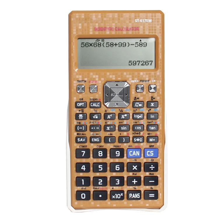 Multi Function Electronic Desktop Digital Non-programmable 552 Functions Maths Scientific Calculator