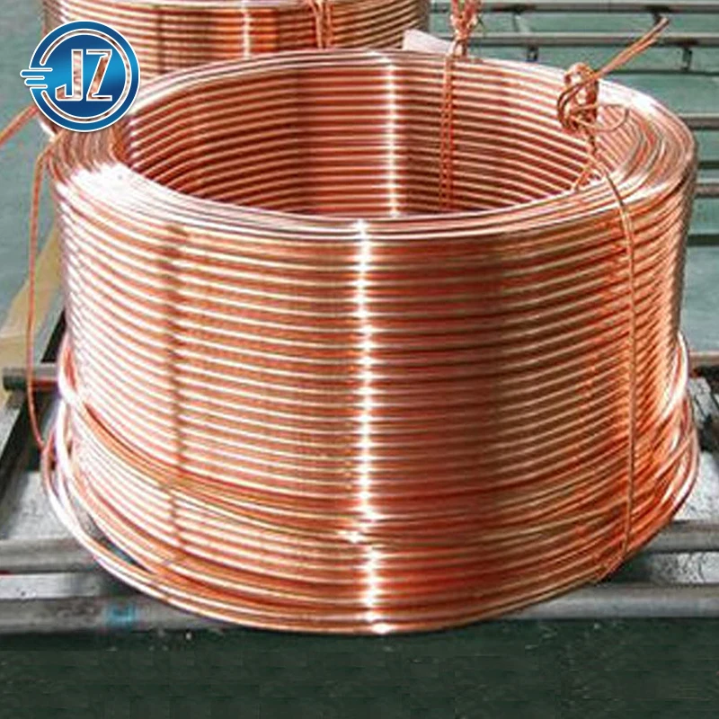 Copper Pipe C1220 C1200 Cooper Tubes Semi-Finished Products Air Conditioner Copper-Aluminum Pipe