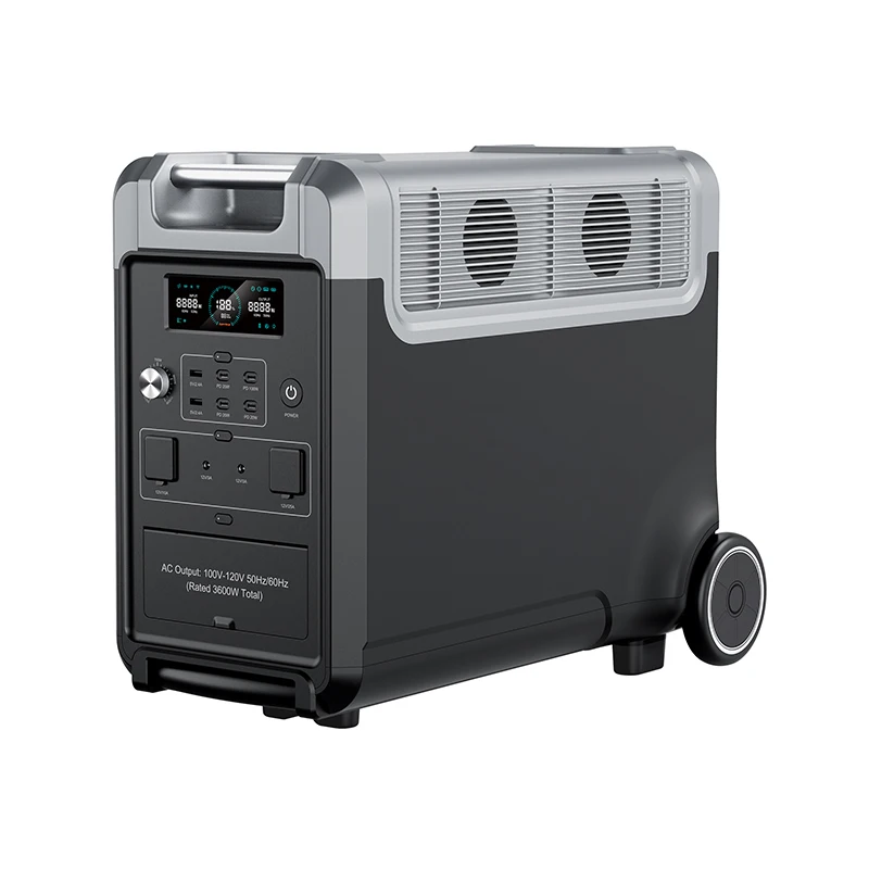 Manufacturer good price outdoor use lifepo4 battery europe energy storage power generator solar 3600w 3kw portable power station