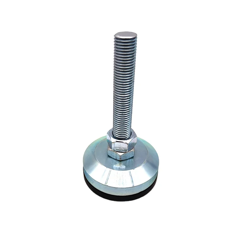 YHD WAL02 Heavy-Duty Level Adjustable Feet Metal Rubber Base Wholesale Price Stainless Steel Leveling Mount For Machine