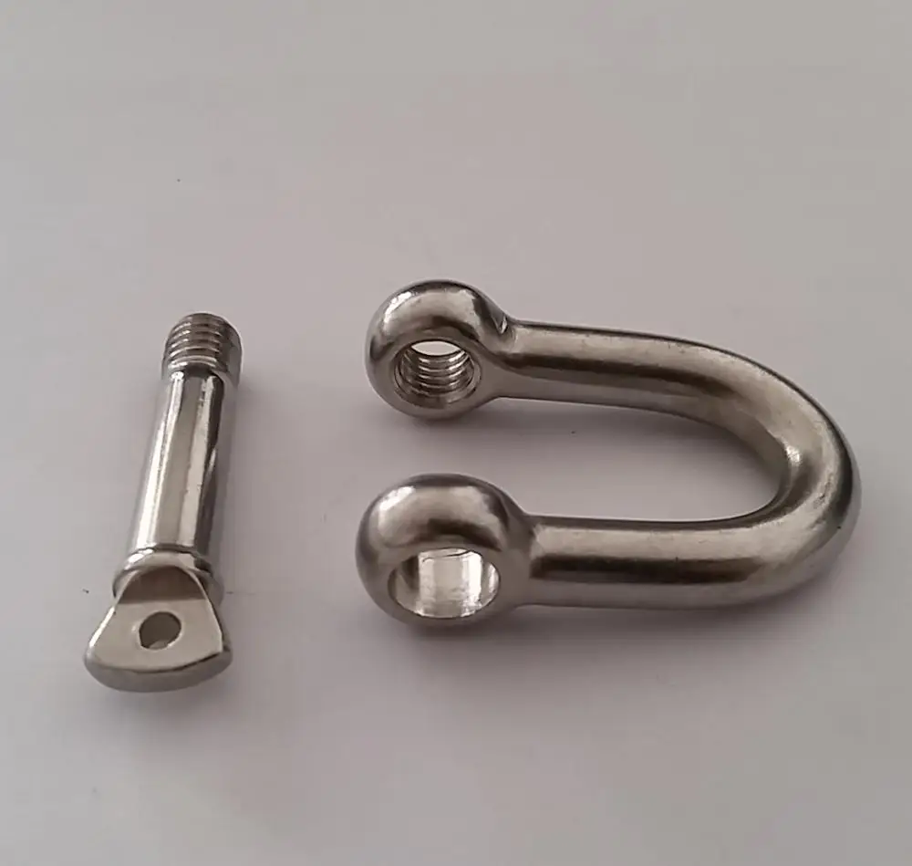 Heavy fastener shackle for outdoor hanging chair, relax cacolet fixings