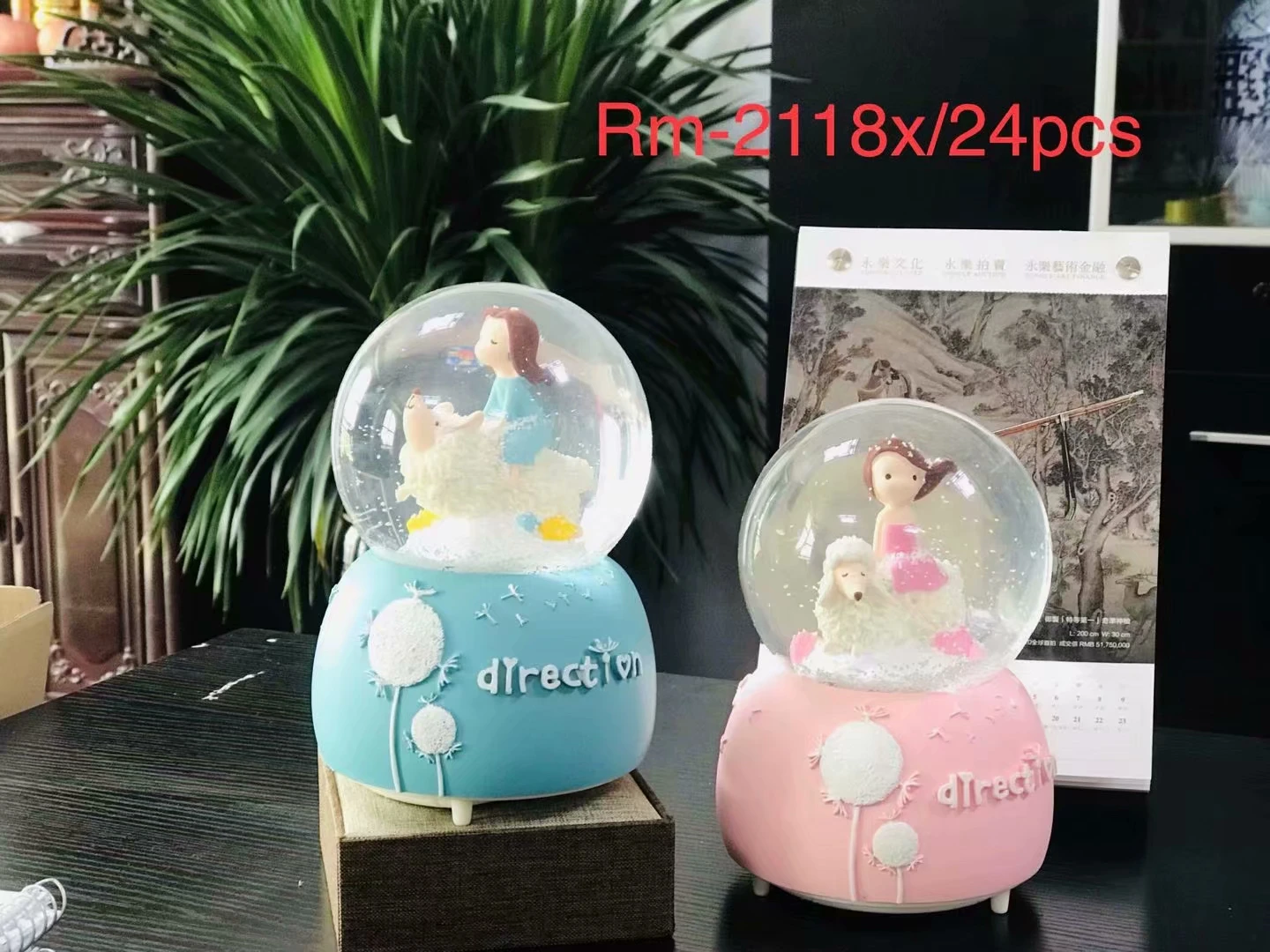 100 мм полимерные изделия разных размеров, хрустальный шар, снежный шар для сувениров с музыкой