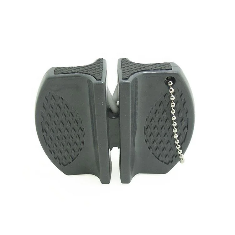 UJ-KT396  Plastic Knife Sharpener  Mini Scissors Sharpener with Keychain