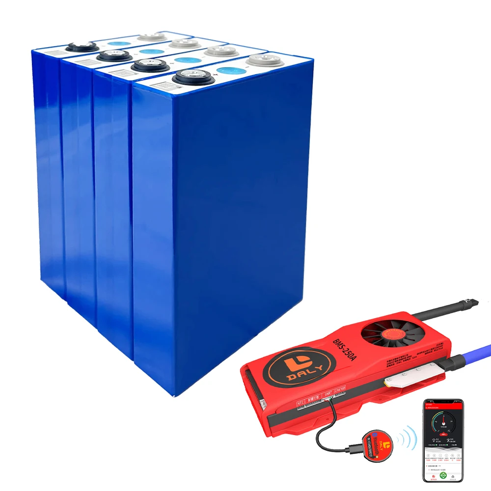 cwups Lithium Ion Phosphate 3.2V Battery Prismatic LifePO4 3.2 V Cell 100Ah 6000 Cycle 3.2V A Grade 280Ah LifePO4 Battery