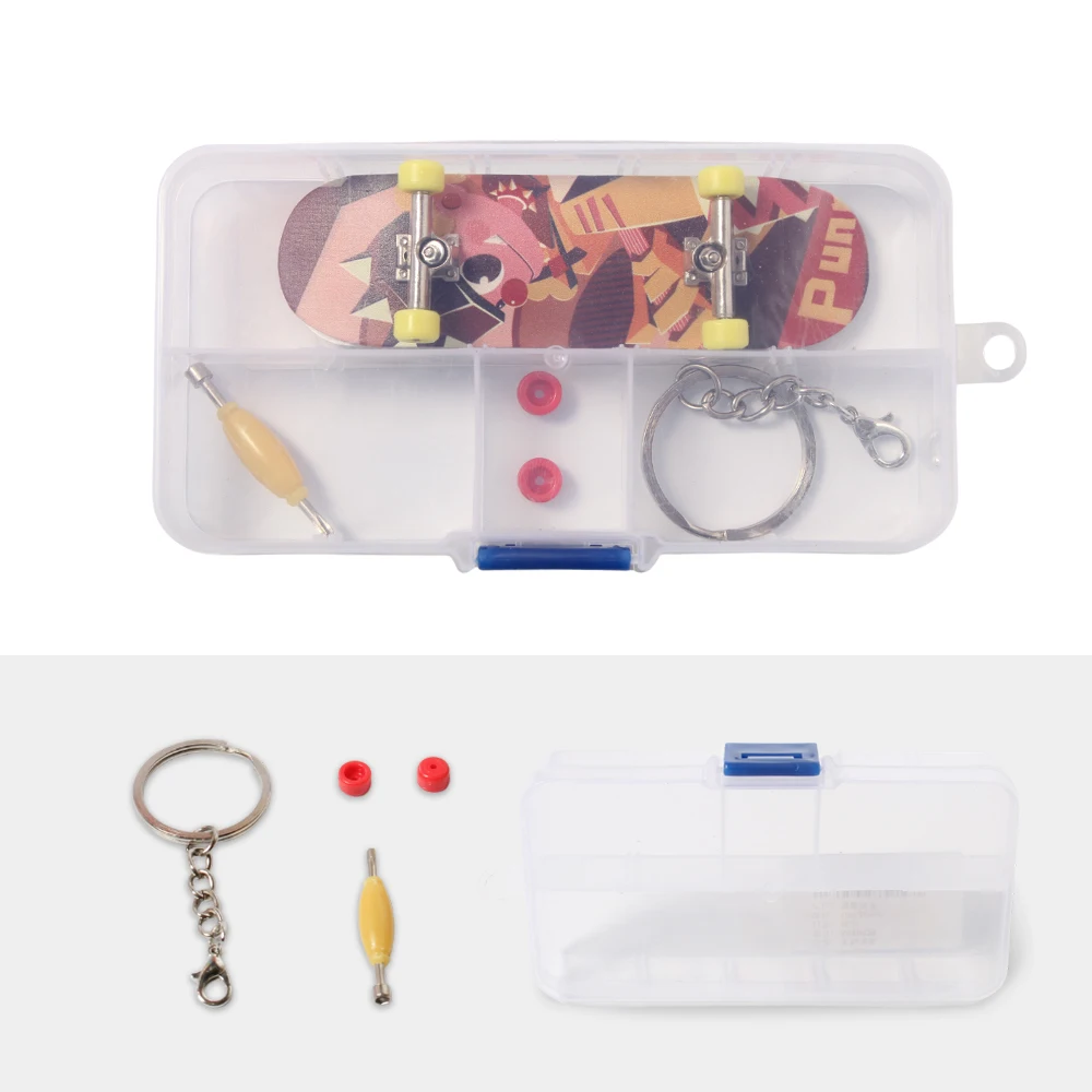 Professional Wholesale Finger Skateboard Fingerboard Tape Bearing Trucks And Wheels Resin