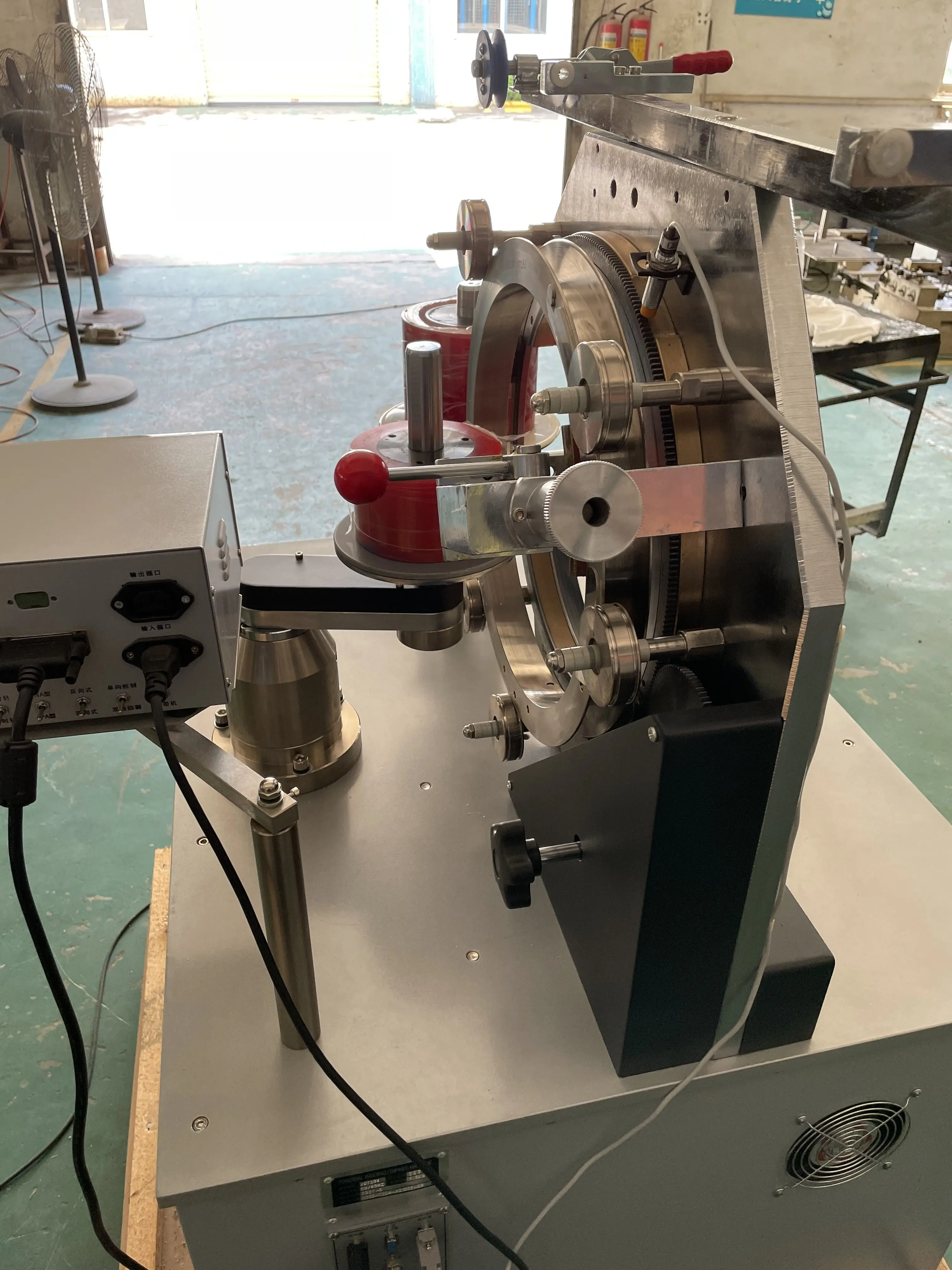 Manual machine for winding transformers toroidal current transformer winding machine