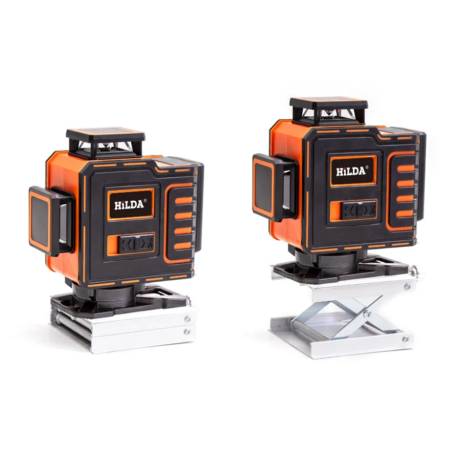 High precision lazer level green beam laser cross 16 line 360 degree self leveling 4d auto rotary construction nivel laser level