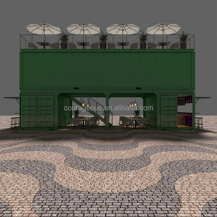 40ft juice bar container outdoor bar container