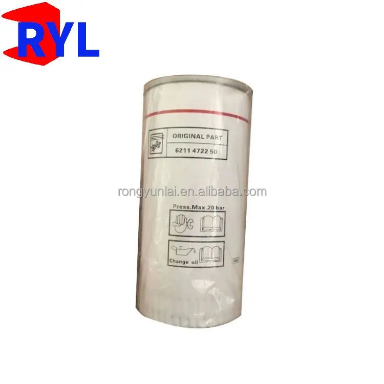 High Quality Oil Filter For Screw Air Compressor Oil Filter Element 6211472250 industrial screw air compressor parts