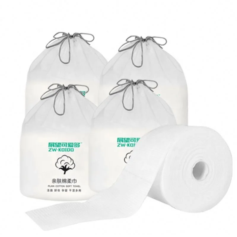 2022 Factory Cheap 4x4 Non Woven Facial Wipes Beauty Spa Supply Gentle Refreshing Facial Wipes