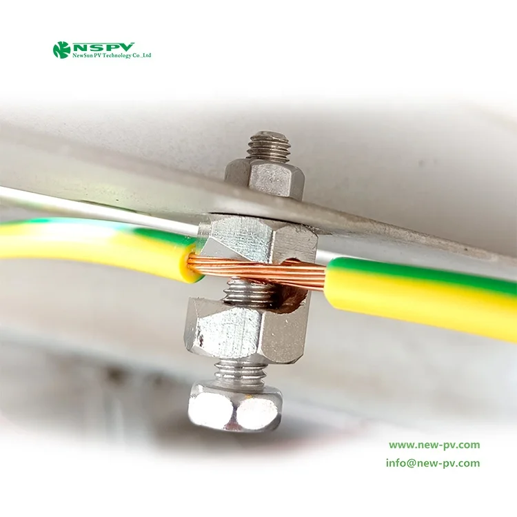 High Quality Solar Panel Grounding Lug To Secure A Grounding Conductor