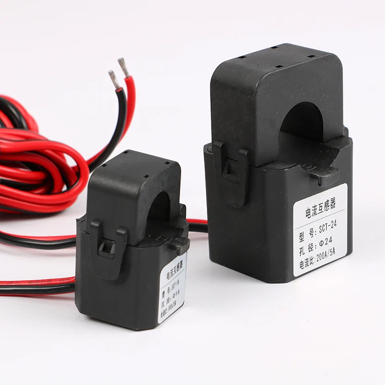 Factory Direct Sale Hall Effect Split Core 5A-500A output 5V-7.5V DC current transducer