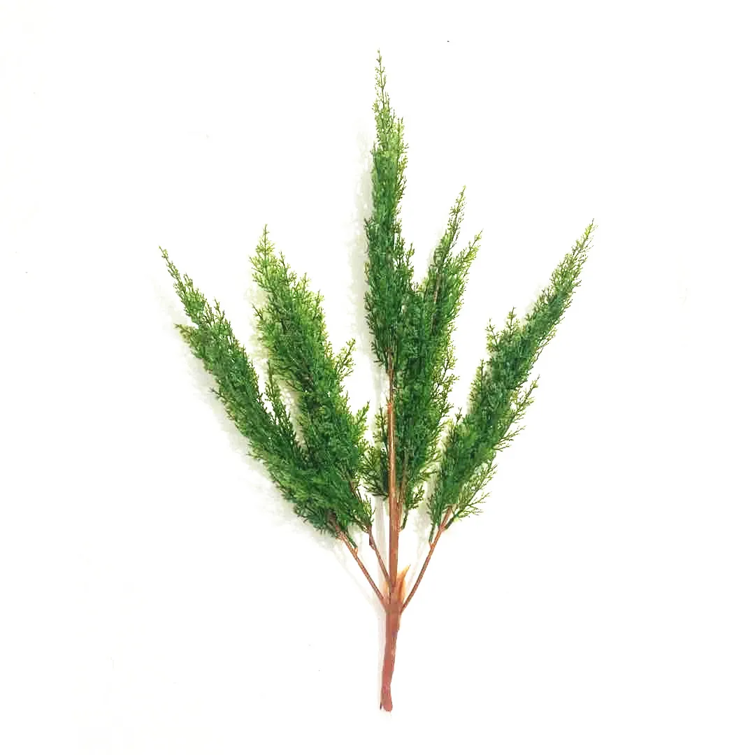 
factory hot sale artificial cedar tree leaves artificial christmas tree pine branches 
