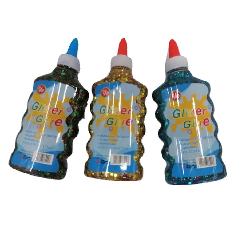 Декоративный цветной блестящий клей новый канцелярский продукт золотой луковый порошок для детей