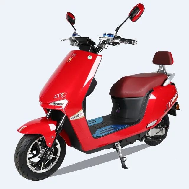 factory supply 60V 20AH 800W Electric Scooter cheap Adult Electric motorbike F-DISK R-DISK