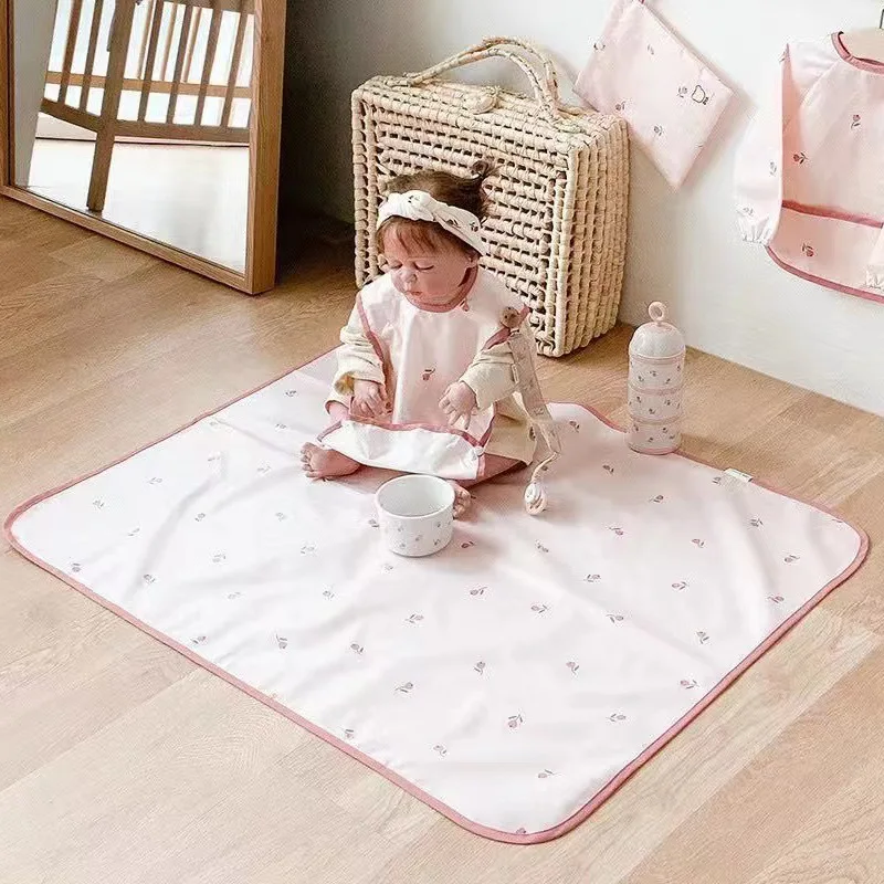 New Baby Mattress Bear Print Urinary Mat Casual waterproof Newborn Mattress washable Infant Mat