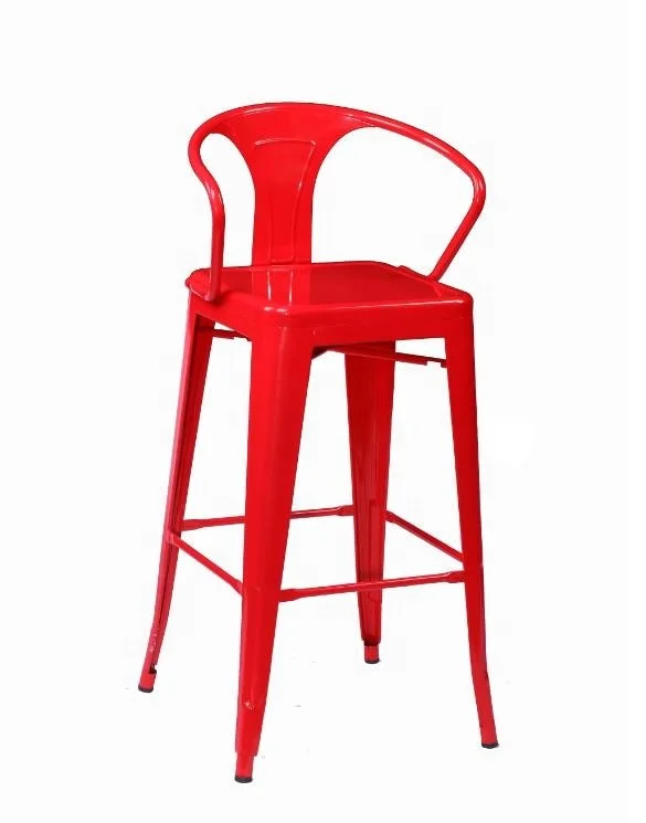 Indoor Metal Bar chairs Home bar feet-high-end Bar Tool for hotel &dance ballroom &night club events Bar Chairs