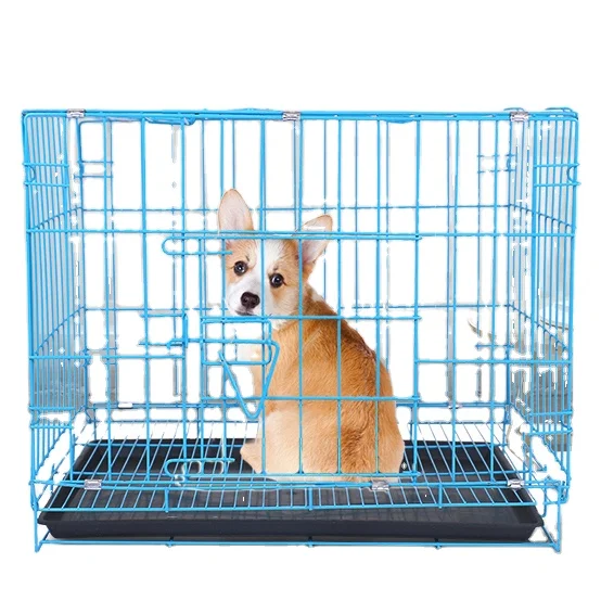 DIVTOP Outside Welded Wire Metal Mesh Extra Large Outdoor Dog Kennels And Run House Crate Pet Cage For Dogs
