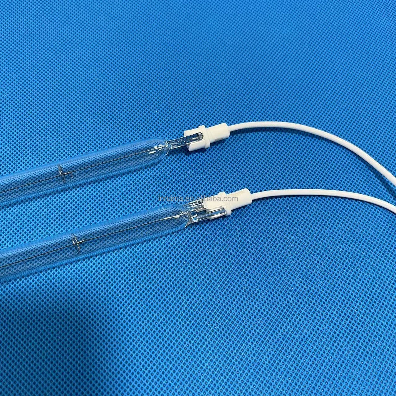 175V 1800W Tungsten Filament Horizontal Infrared Halogen Bulbs Electric Heater Lamp