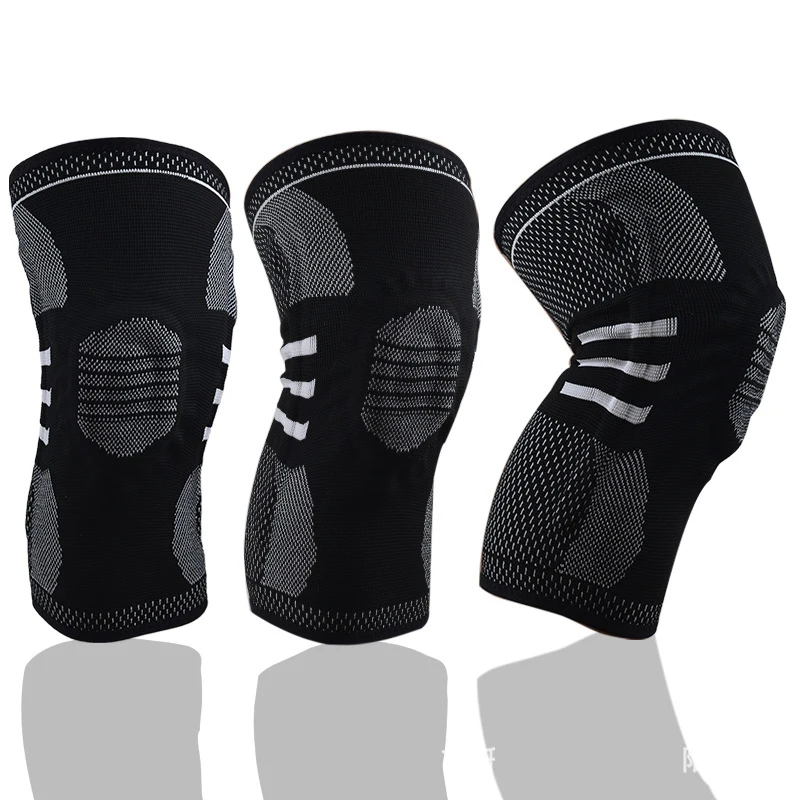 Factory Wholesale Sports Skateboard Knee Pads For Basketball Fitness Compression Padded Knee Sleeves/