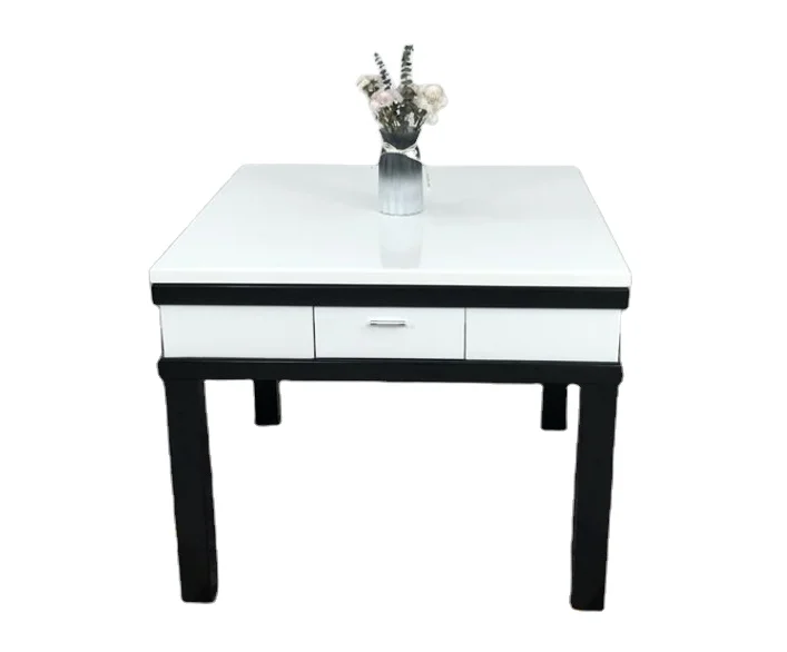 Modern style full automatic mahjong machine dining table dual-use integrated chess and card table