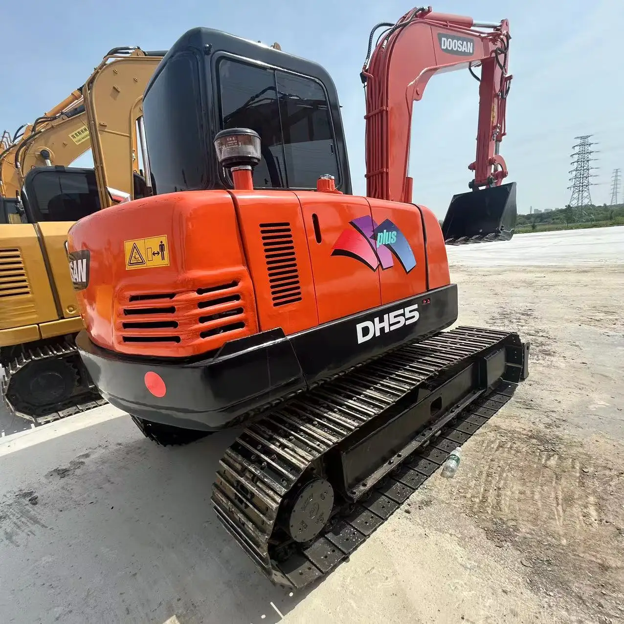 Землеройная машина Doosan DH55 гидравлический гусеничный экскаватор высокого качества и высокой производительности DX60/140/225/300
