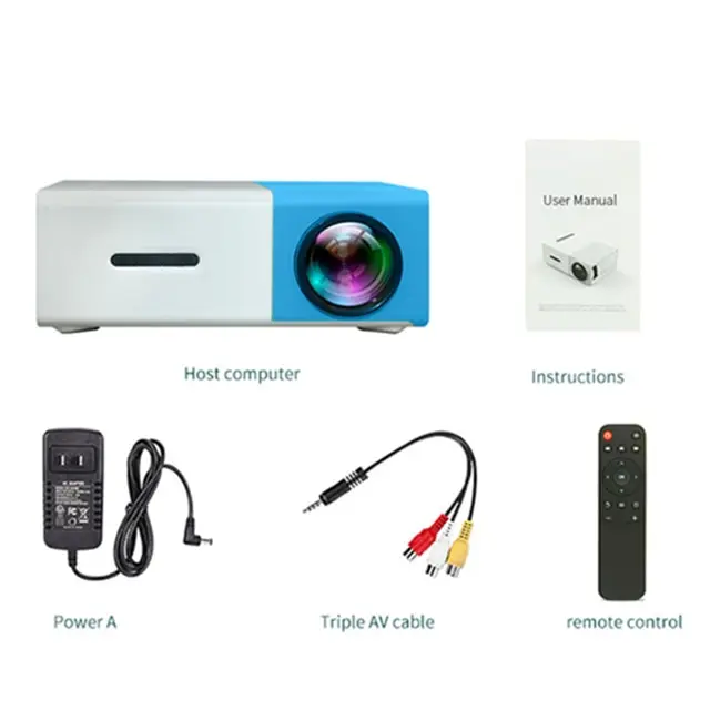 Wholesale YG300 Pro Home Mini Led Portable Smart Pocket Cinema Video Projector