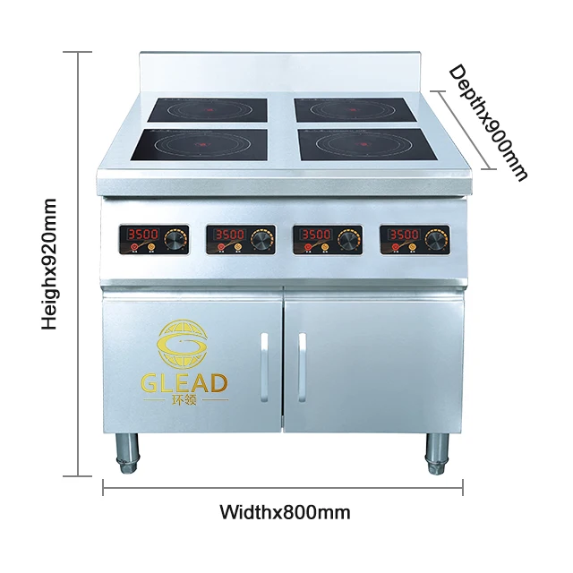 Commercial New Cabinet Type Electric Pottery Furnace Cabinet type 4 burners electric pottery clay pot stove