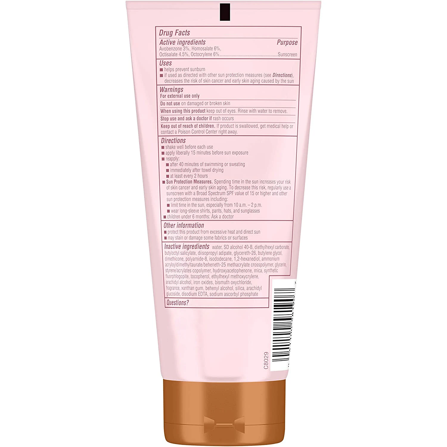  Светящийся увлажняющий солнцезащитный лосьон широкого спектра SPF 50 с подсветкой и мерцающим