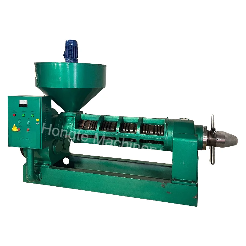 Commercial palm oil production line sunflower cooking screw oil press machine