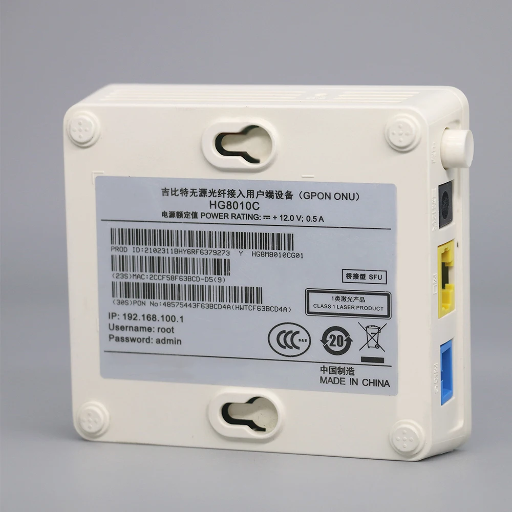 HG8010C HG8010 hg8010h new brand 1GE onu GPON terminal ont optical ONU Router Modem