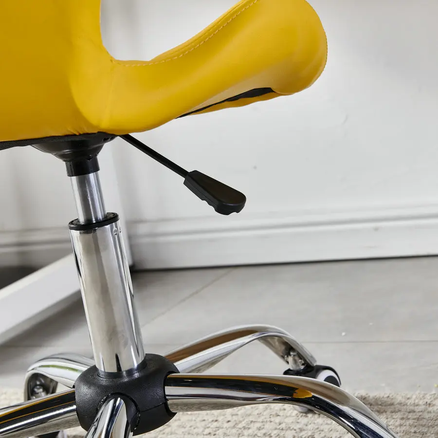 Wholesale Swivel Bar Stool Gas Lift Chair PU leather office chair executive home office chairs with wheels