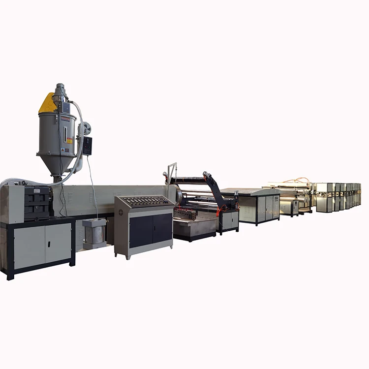 Polypropylene PP baler twine production line split film rope extruding machine