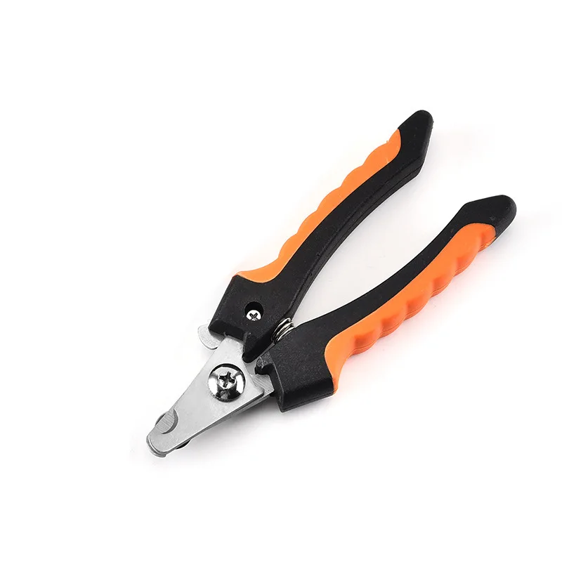 Factiry Direct Stainless Steel Pet Nail Scissors Dog Trimmer Grooming Tools Cat Dog Nail Scissors