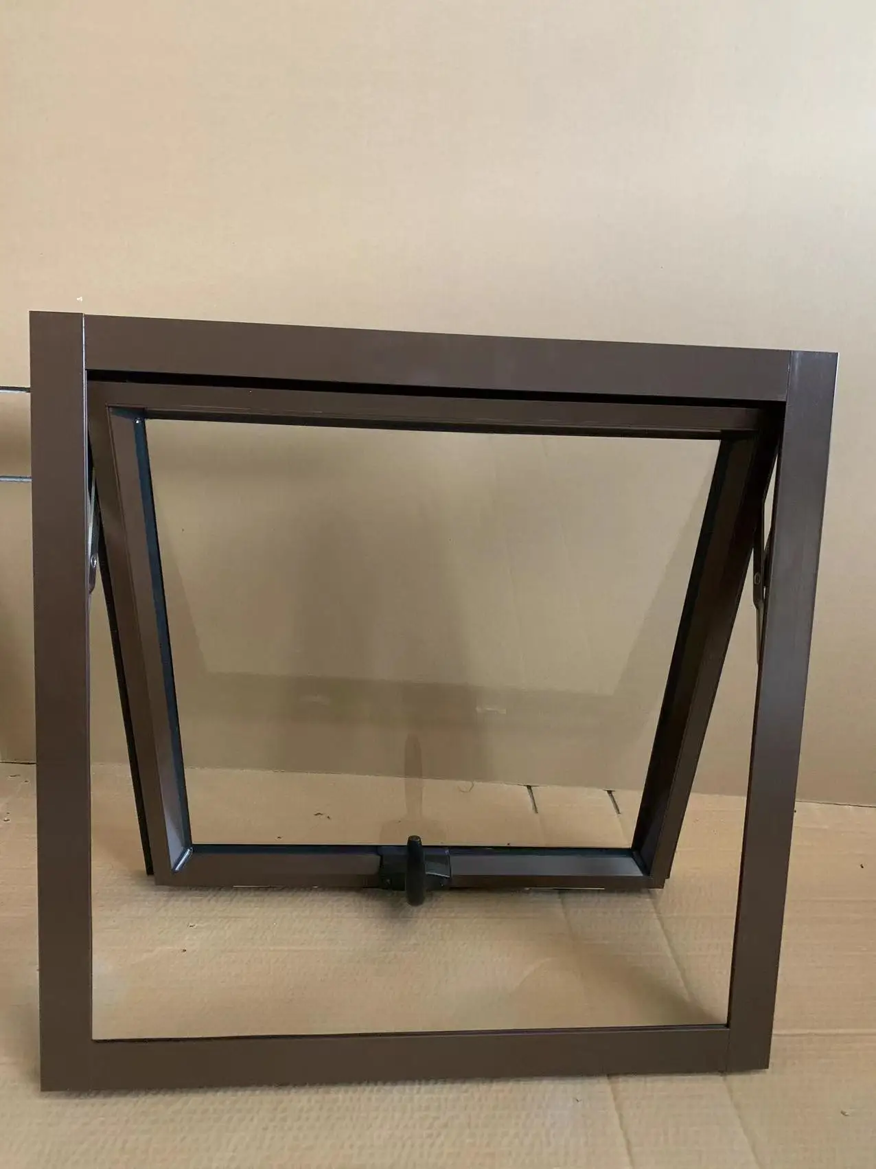 Energy Saving Thermal Break Aluminum Villa Home Manual Residential Aluminum Awning Window With Screen