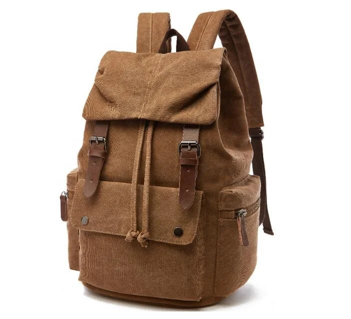 Laptop mochilas backpack canvas travel bags Korean style school backpack for student