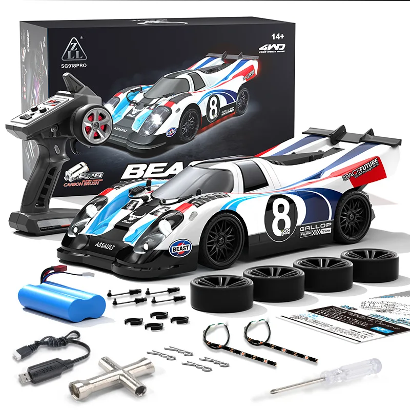 918max полноприводный высокоскоростной Радиоуправляемый автомобиль с дистанционным управлением симулятор профессионального дрифта гоночный