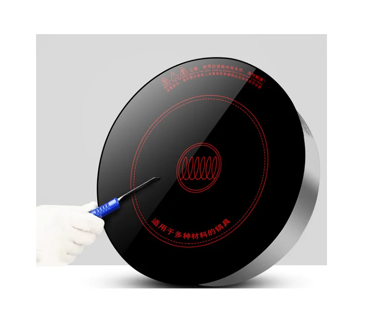 Heat Resistant Black Ceramic Glass Crystal