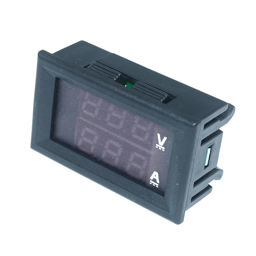 spdak Red Blue 4bit Dual LED Display DC100V 100A Digital Voltmeter Ammeter High Precision Voltage Meter Current Meter