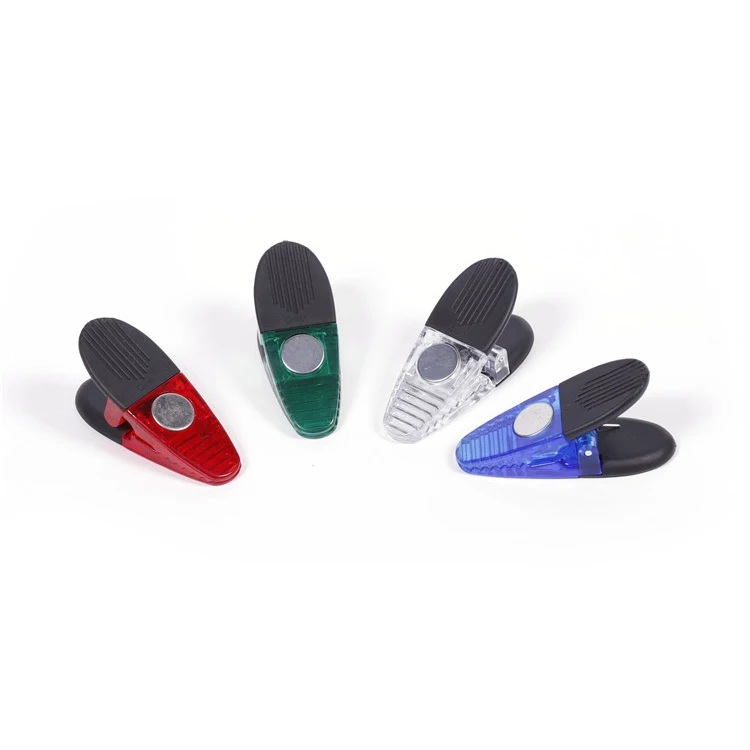 High Quailty Products Plastic Magnetic Handy  Clip Office Magnets metal memo clip magnetic clip