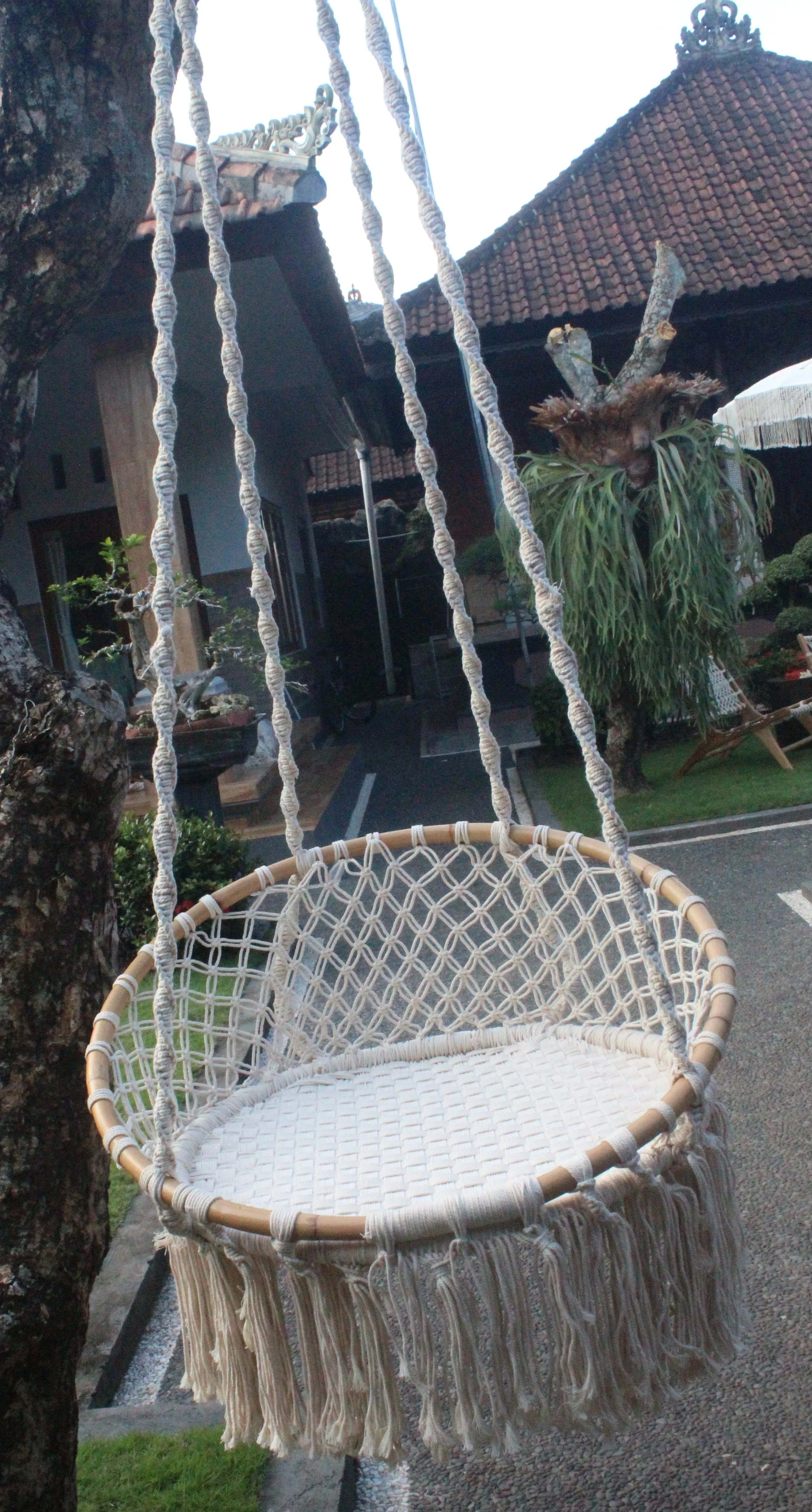 Swing Macrame Custom Size Wall Hangers Decorative Frame Picture Crafts Frame Wholesale Wood for Home Decor Wooden New Bag Folk