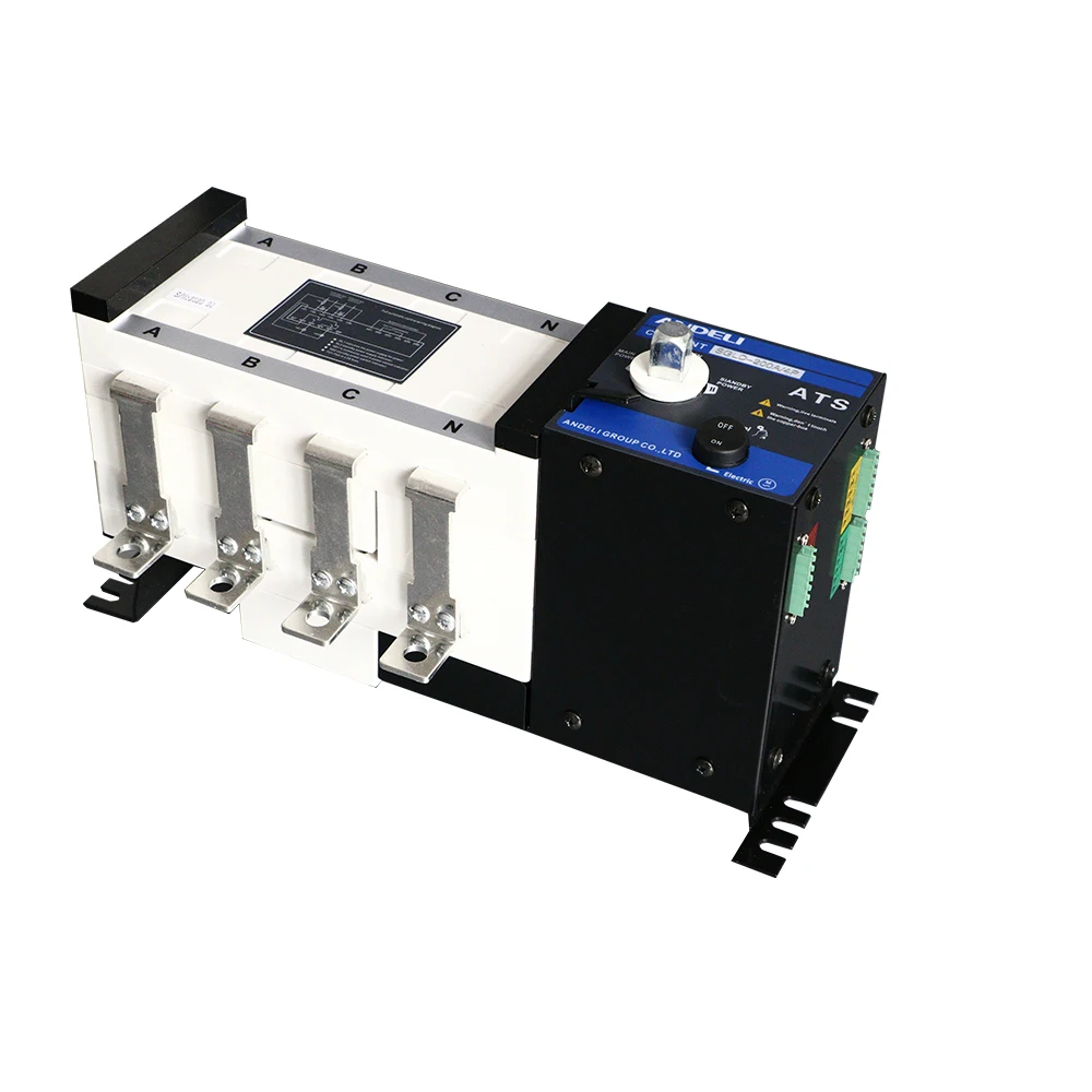 ANDELI Supplier SGLD  4P dual power automatic transfer switch  200A Automatic Transfer Switch PC Class 4pole ATS
