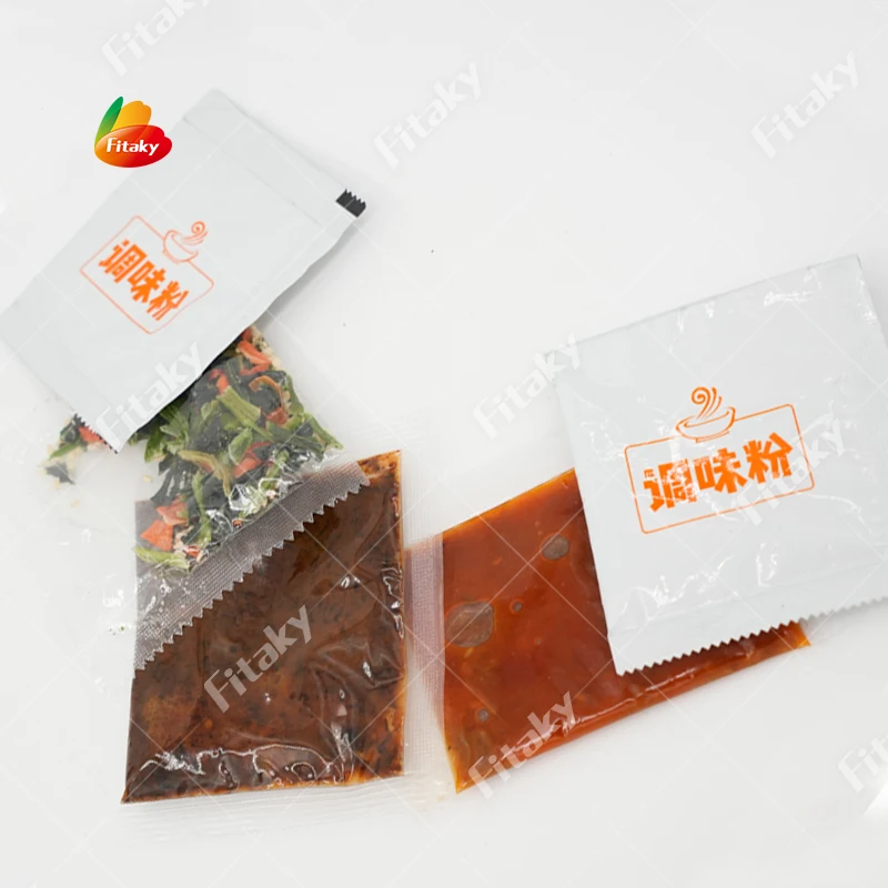 Sweet And Sour Sauce Packets Instant Noodle Seasoning Dried Vegetables For Ramen