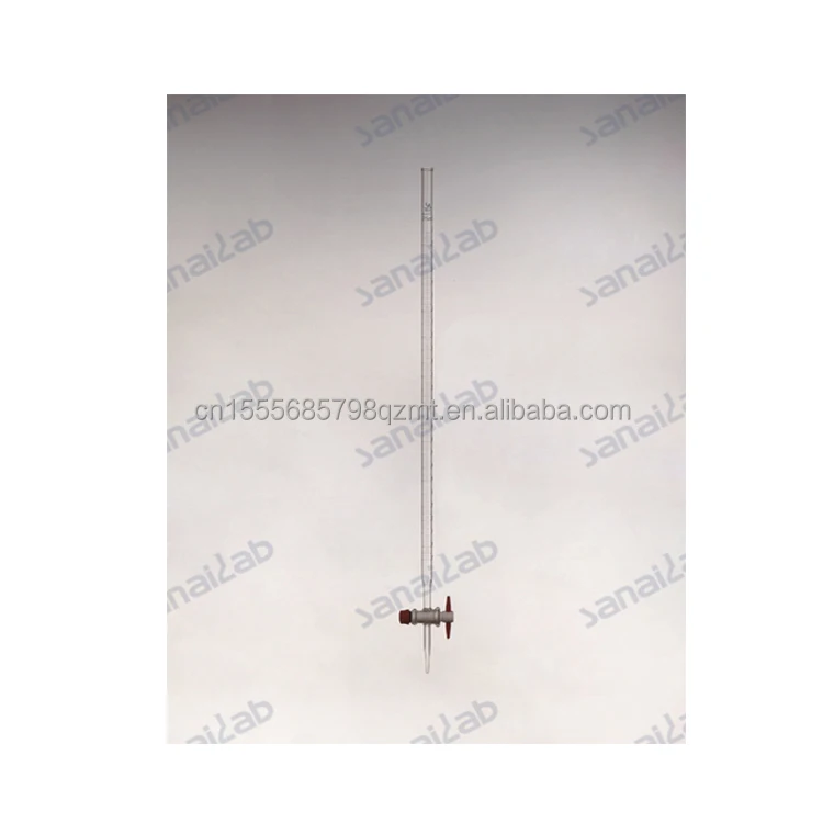 professional factory high quality hot sale glass burette laboratory instrument