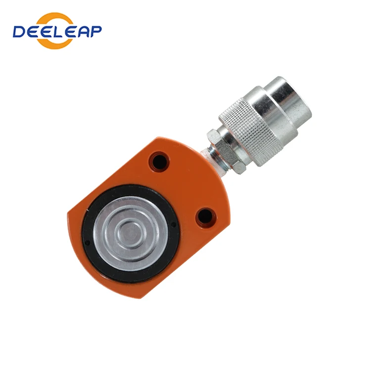Real Factory Price Professional 50ton Single Acting Thin Floor Hydraulic Jack Cylinder Auto Repair Lift Flat Air Jack DY-RSM-500
