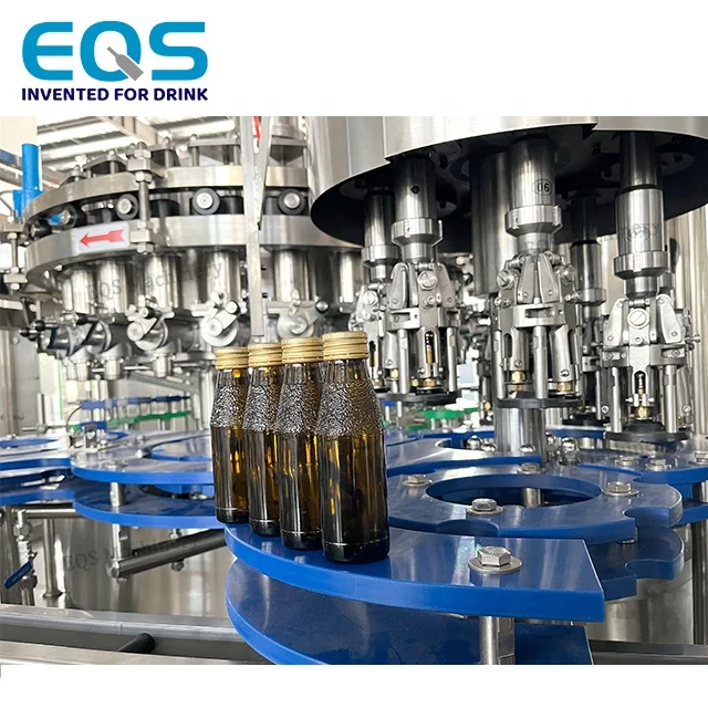 Automatic CE Hot Filled Juice  Energy Drink Filling Machine For Energy Drink Production Line