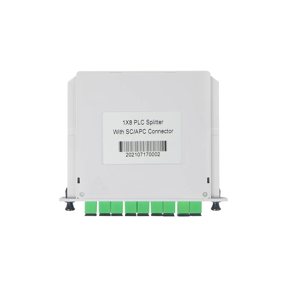 APT SC APC UPC PLC 1X4 1X8 1X 16 Single Mode Splitter Device Cassette Passive Fiber Optical Box 2/4/8/16 Way FTTH