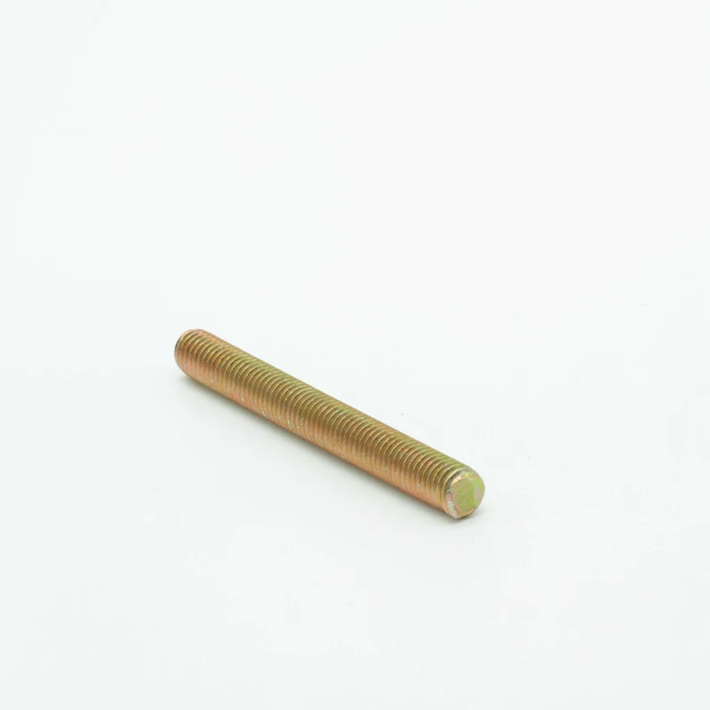 Screw Galvanized Furniture Full Double Head Teeth Two Ends Through the Thread