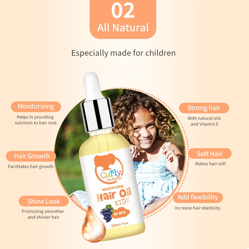 18 лет опыта Curlymommy детский набор для роста волос без алкоголя и грубого бесплатно получите orgazass